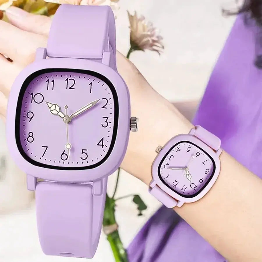 Fashion Brand Bear Women Quartz Watch 2024 Ladies Casual Silicone Jelly Watches Clock Girl Gift Zegarek Damski by Adornity