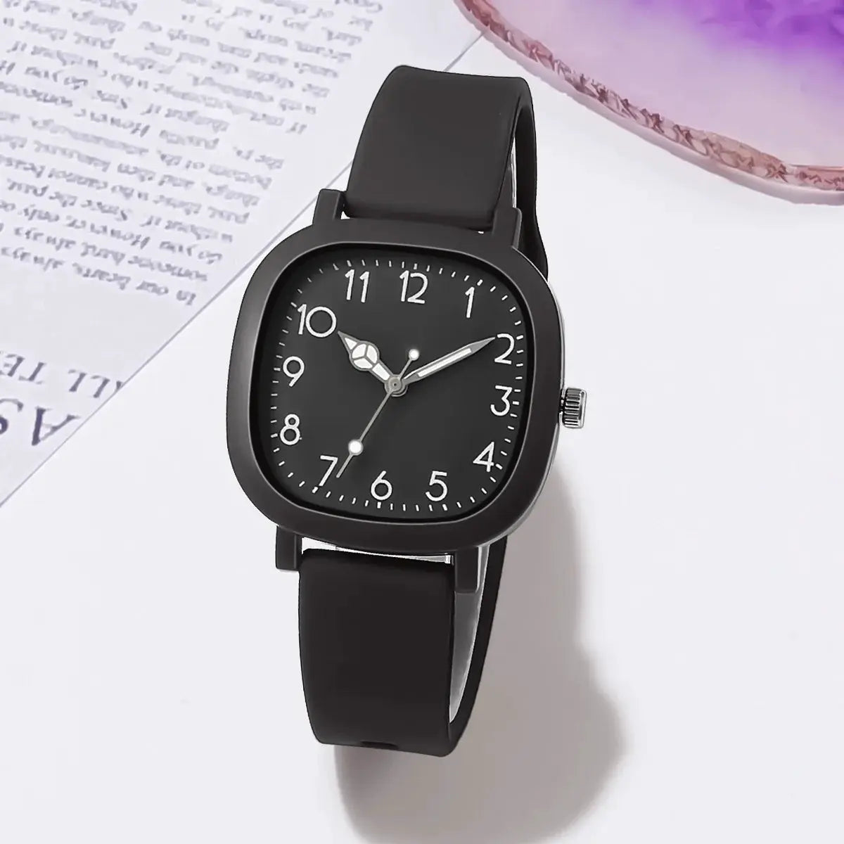 Fashion Brand Bear Women Quartz Watch 2024 Ladies Casual Silicone Jelly Watches Clock Girl Gift Zegarek Damski by Adornity