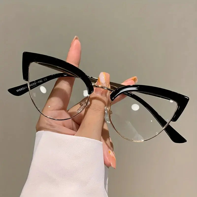 Elegant Cat Eye Glasses – Blue Light Filter by Adornity