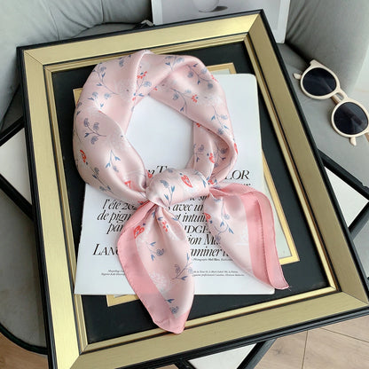 High Quality Luxury Silk Scarf 70x70cm