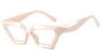 Adornity Blue Light Glasses Diamond Shape Frame Acetate Collection Limited Edition For Women
