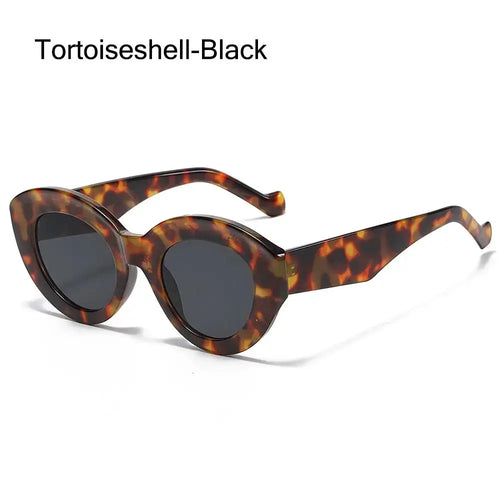 Oversized Sunglasses – Bold Cat-Eye Frame by Adornity