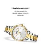 Classic Stainless Steel Watch – Quartz Luminous