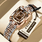 Elegant Everyday Watch – Stainless Steel Dial by Adornity