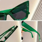 Oversized Cat-Eye Sunglasses – Vintage Frame by Adornity