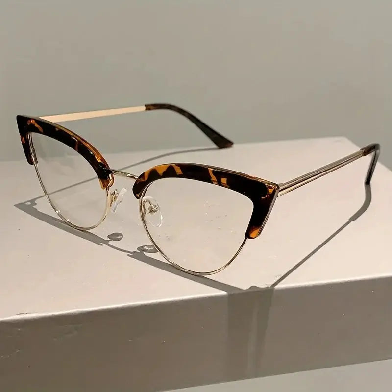 Korean Style Cat Eye Glasses – Blue Light Filter by Adornity