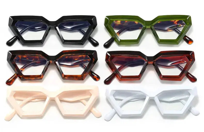 Adornity Blue Light Glasses Diamond Shape Frame Acetate Collection Limited Edition For Women