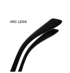 Chic Oversized Cat Eye Glasses – Color Block Blue Light