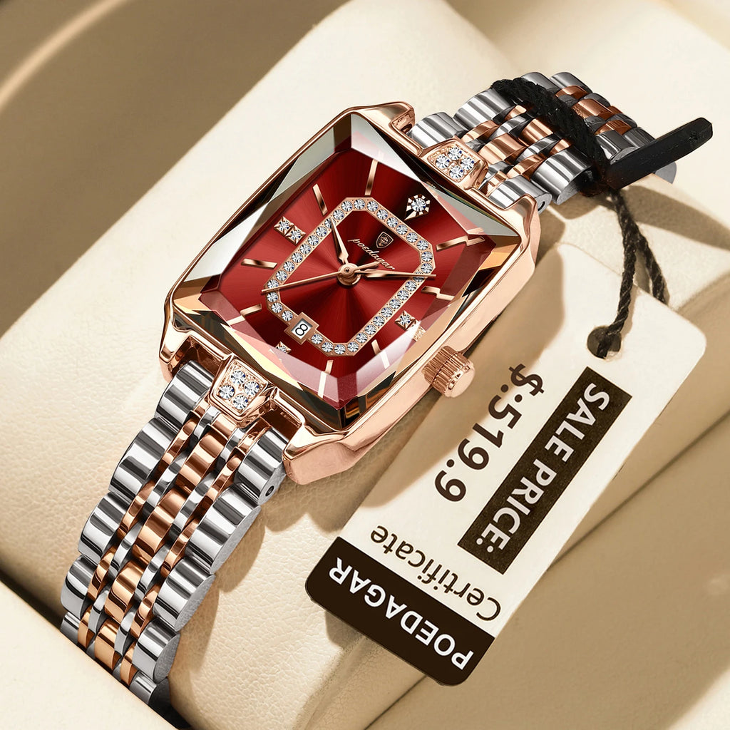 Elegant Everyday Watch – Stainless Steel Dial by Adornity
