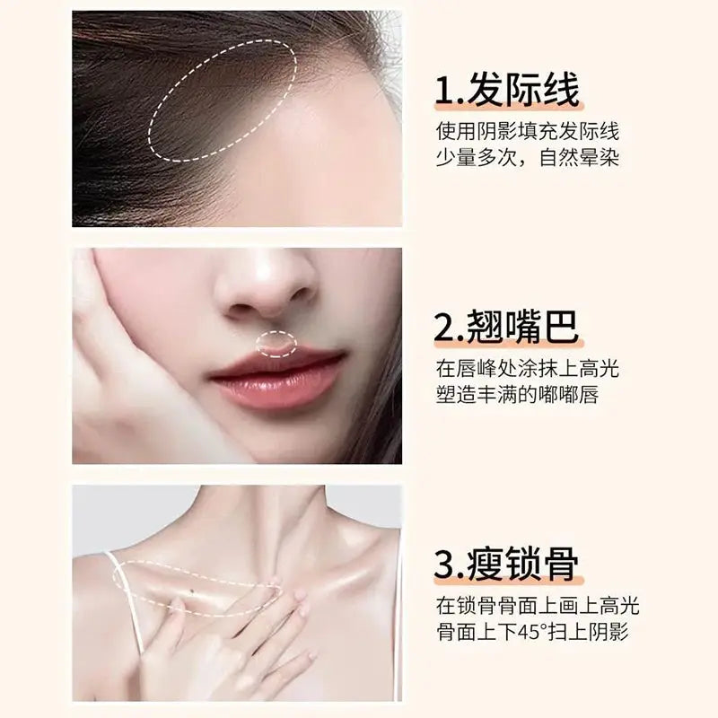 14 Color Hair Line Powder Black Root Up Natural Instant Waterproof Hairline Shadow Concealer Coverage Paint Repair Fill In Hair by Adornity