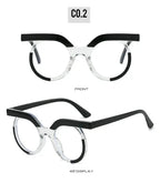 Round Transparent Blue Light Glasses – Minimal Frame by Adornity