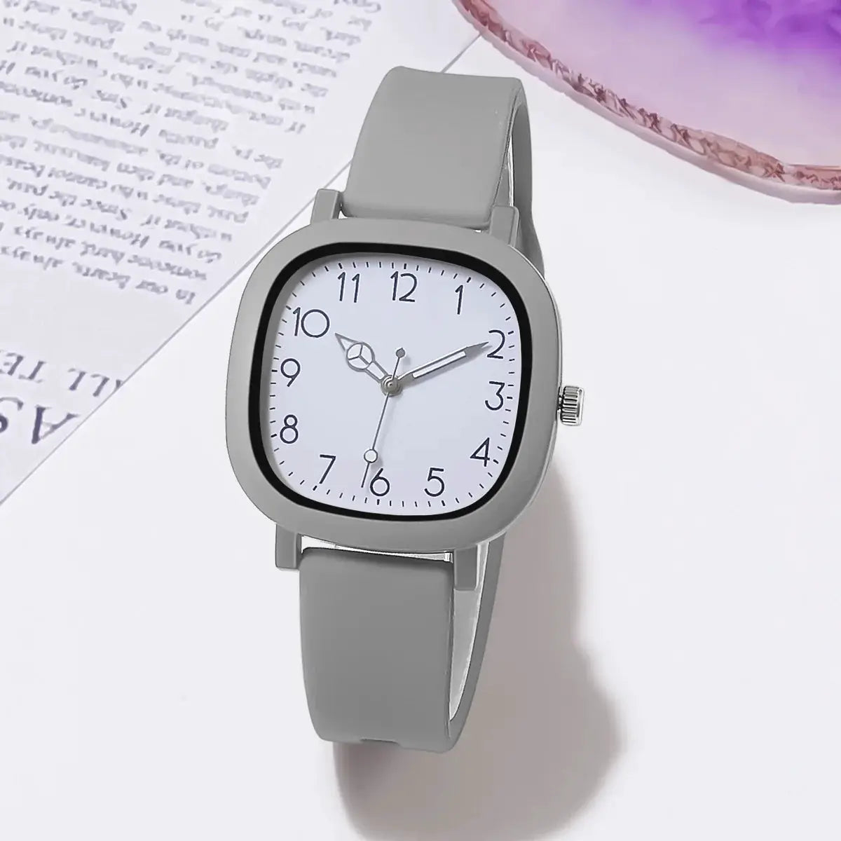 Fashion Brand Bear Women Quartz Watch 2024 Ladies Casual Silicone Jelly Watches Clock Girl Gift Zegarek Damski by Adornity
