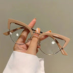 Korean Style Cat Eye Glasses – Blue Light Filter by Adornity
