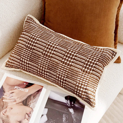 Nordic Modern Stamping Waist Cushion Cover Pillowcase 30X50/45X45CM