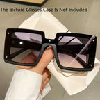 Cat-Eye Sunglasses – Bold Oversized Frame by Adornity