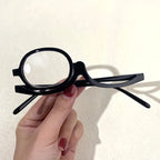 Magnifying Makeup Reading Glasses Rotating Lens Cosmetic Make Up Presbyopic Eye Glasses Readers +1.0 To +4.0 by Adornity