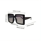 Cat-Eye Sunglasses – Bold Oversized Frame by Adornity