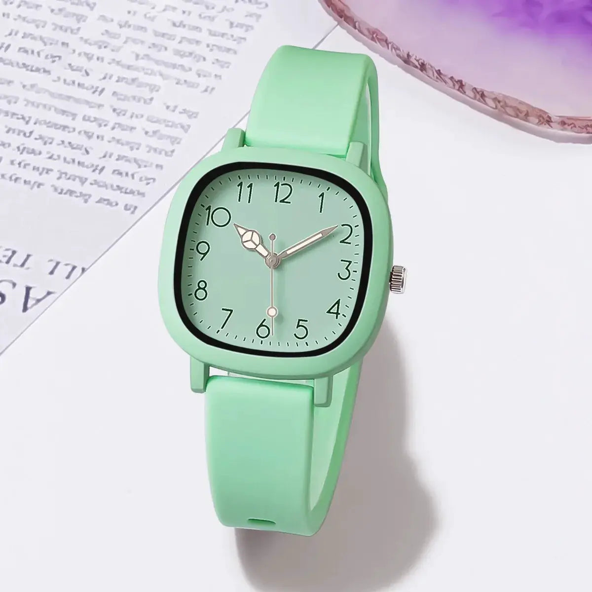 Fashion Brand Bear Women Quartz Watch 2024 Ladies Casual Silicone Jelly Watches Clock Girl Gift Zegarek Damski by Adornity