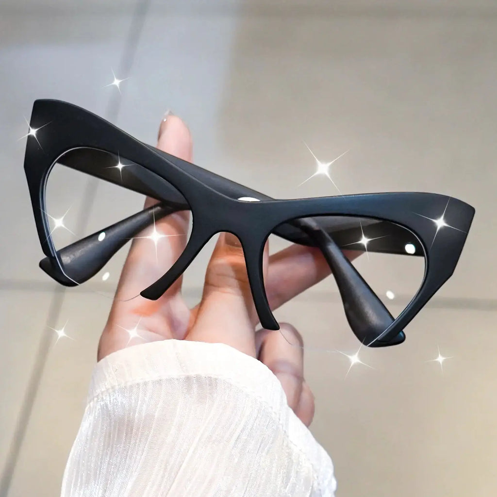 Sienna Cat Eye Reading Glasses – Oversized Frame by Adornity