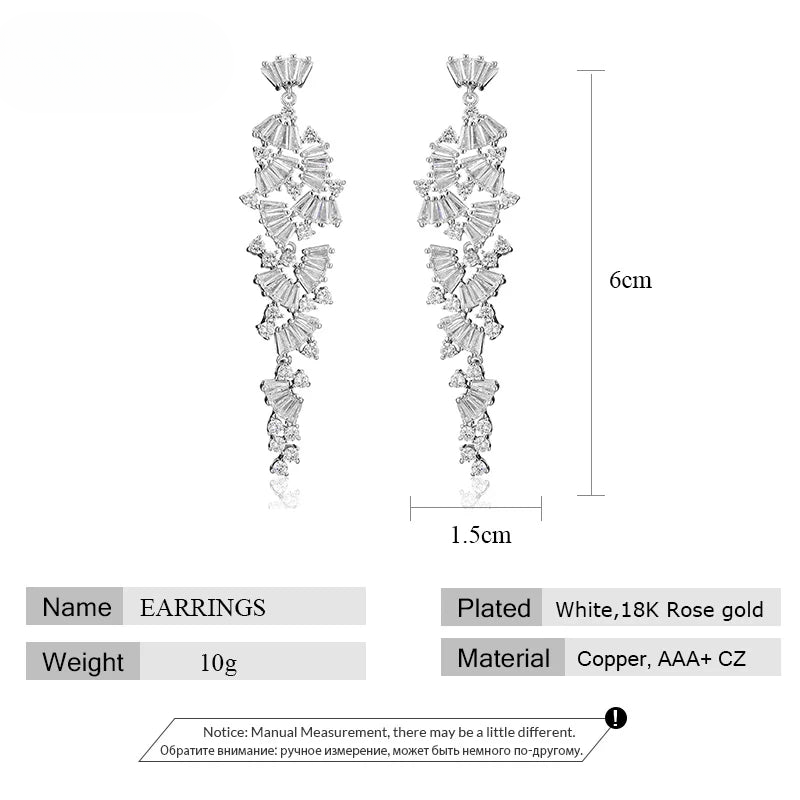 a diagram of a pair of earrings