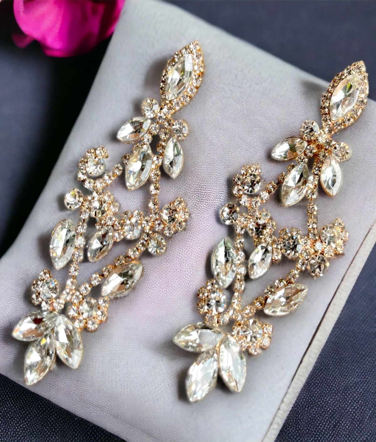 Bridal Chandelier Earrings Wedding Jewelry